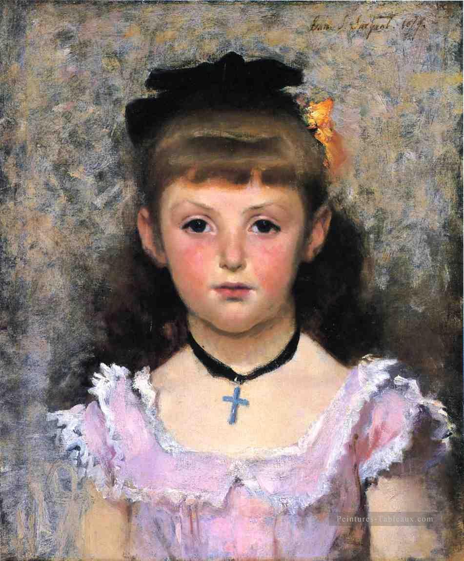 Portrait de Jeanne Kieffer John Singer Sargent Peintures à l'huile